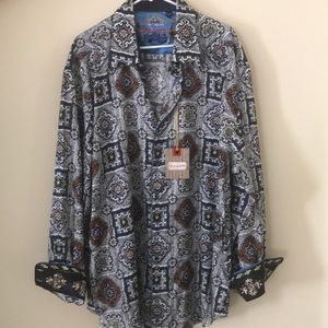 Robert Graham men’s dress shirt